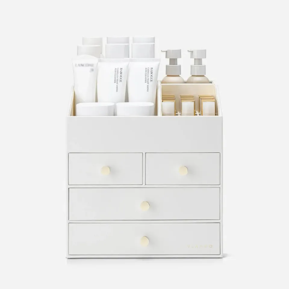 Vlando Quiet Luxe suuri meikkijärjestäjä 3 laatikkoa