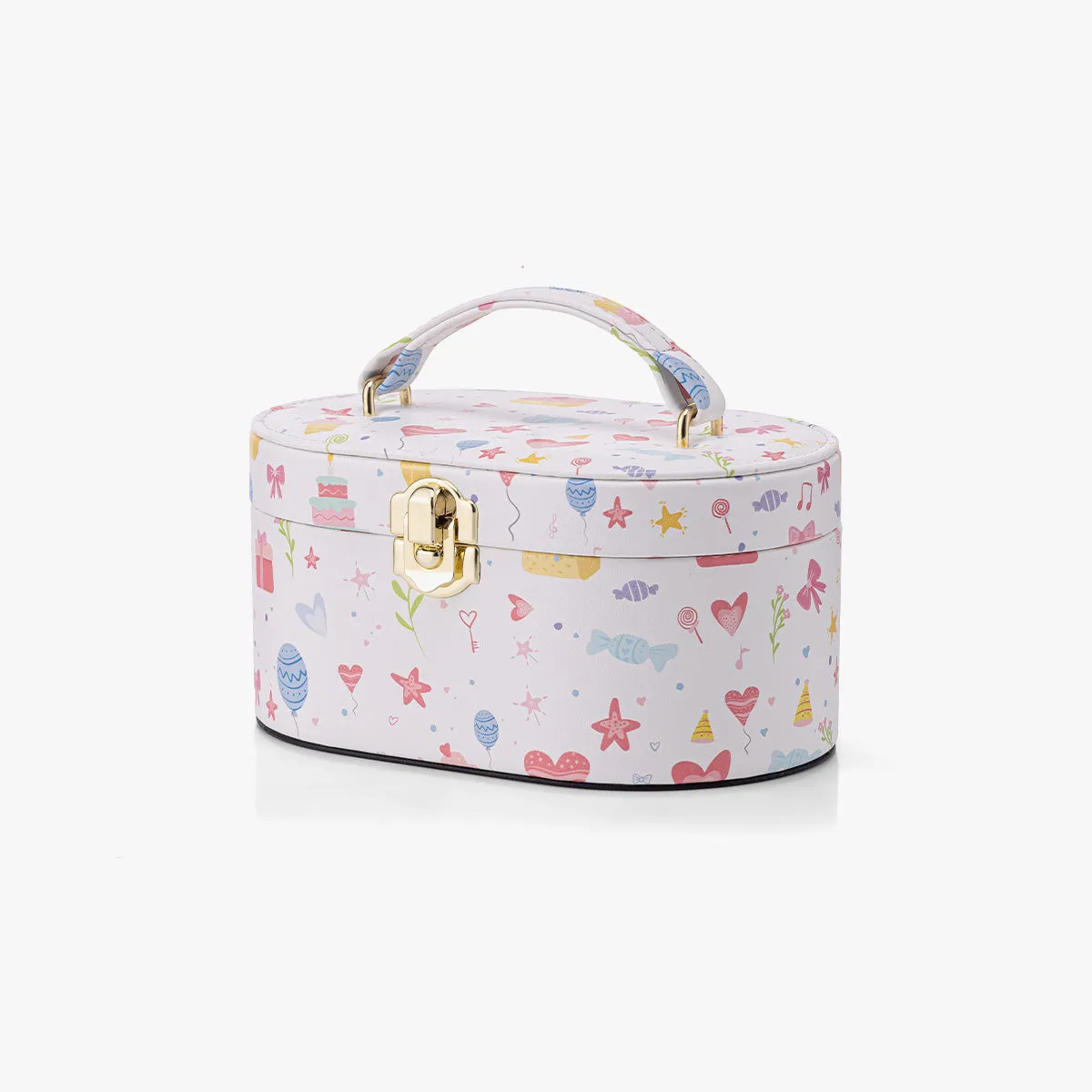 Vlando Oval Music Box soittorasia pyörivällä ballerinalla