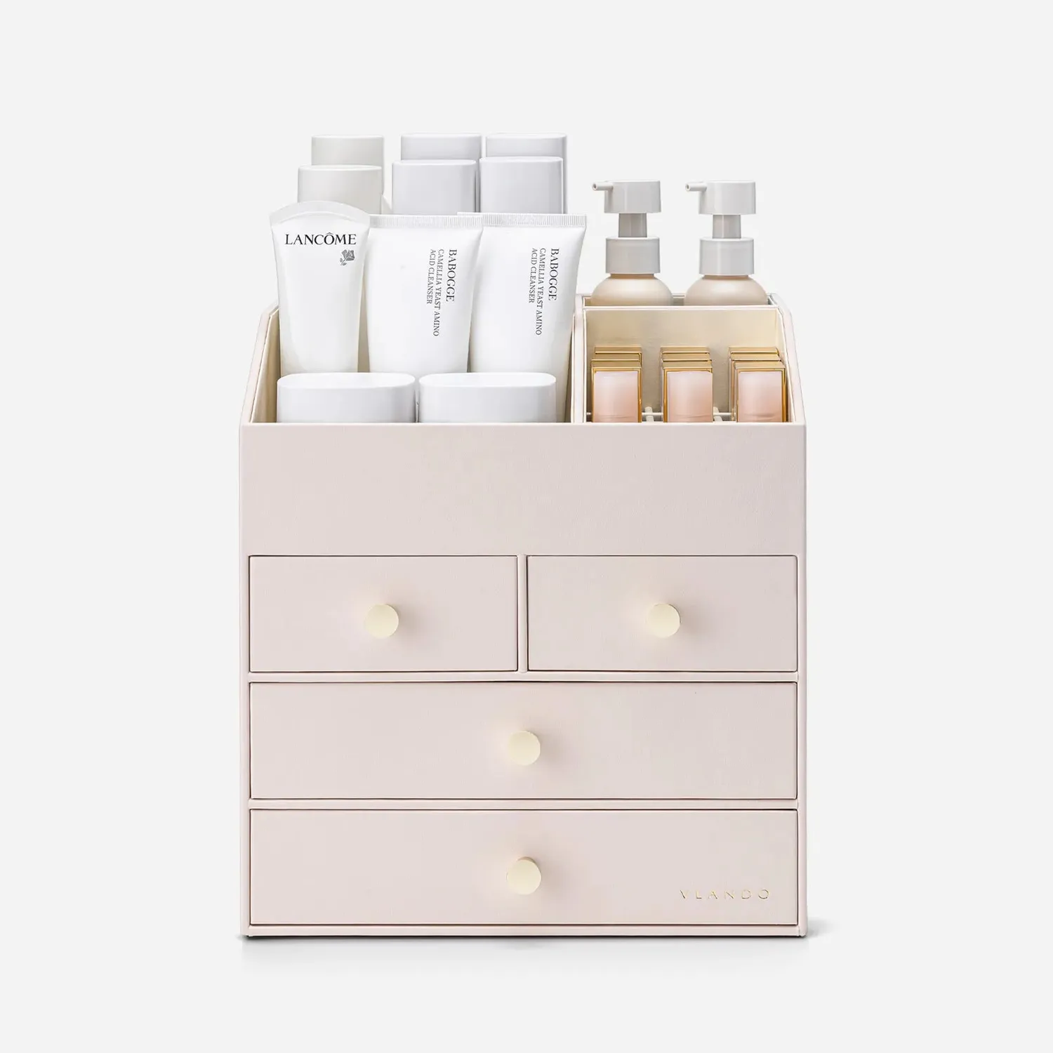 Vlando Quiet Luxe meikkijärjestäjä 4 laatikkoa